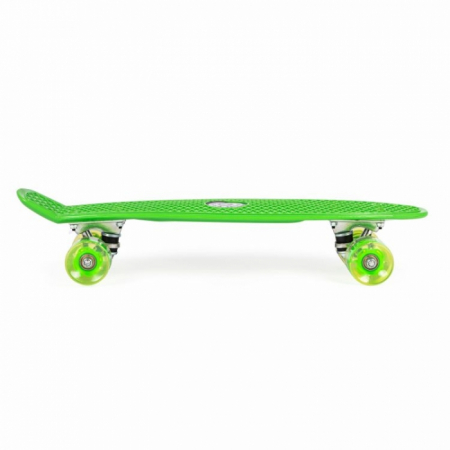 Penny board pentru copii cu lumini LED - Verde [1]