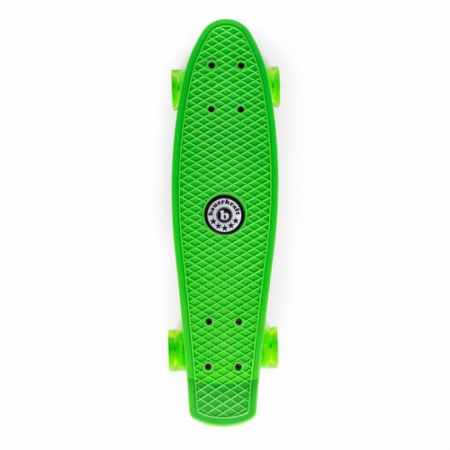 Penny board pentru copii cu lumini LED - Verde [4]