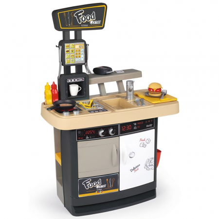 Restaurant pentru copii Smoby Food Corner negru [1]