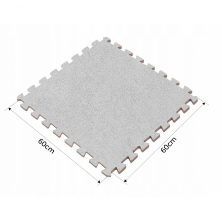 Salteluta de joaca multifunctionala tip puzzle, 180 x 120 cm, Massido 650100 - Gri [8]