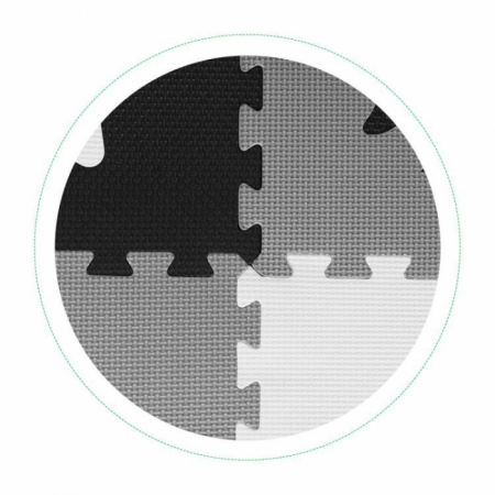 Salteluta de joaca tip puzzle cu pereti, 25 elemente, Ecotoys ECOEVA015 [5]
