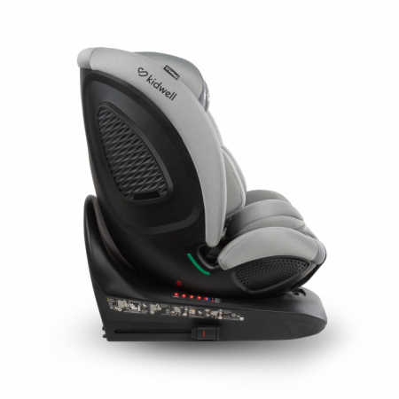 Scaun auto cu ISOFIX Kidwell GoCar, grupa 40-135 cm, i-Size, omologare R129 - Gri [9]