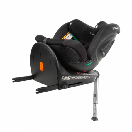 Scaun auto cu ISOFIX Kidwell GoCar, grupa 40-135 cm, i-Size, omologare R129 - Negru-Gri [8]