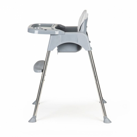 Scaun de masa 2 in 1 cu tapiterie Ecotoys HC-135C - Gri [2]