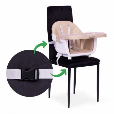 Scaun de masa 2 in 1 Ecotoys HC508 - Bej [7]