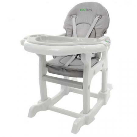 Scaun de masa 3 in 1 Ecotoys HC-223 Gri [4]