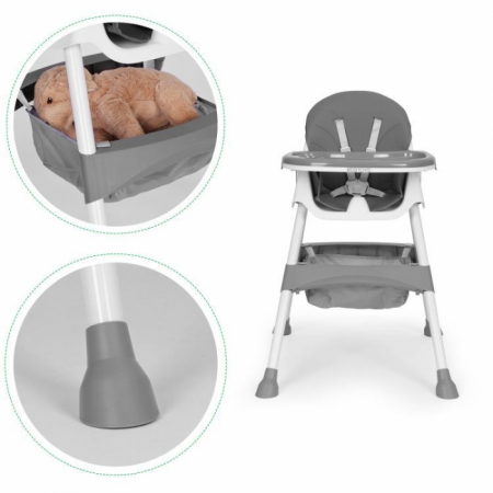 Scaun de masa pentru copii Ecotoys HC521 - Gri [10]