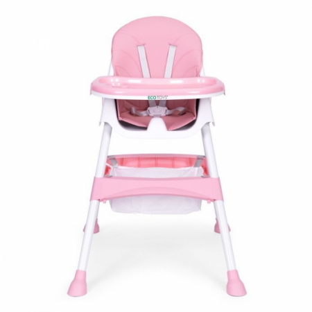 Scaun de masa pentru copii Ecotoys HC521 - Roz [3]