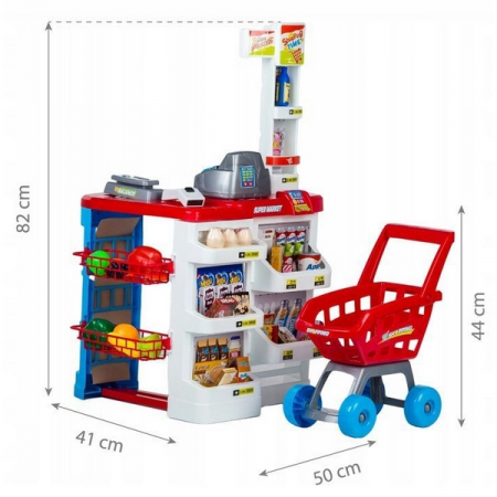 Set de joaca stand supermarket ECOTOYS HC206441 [4]