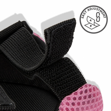 Set de protectie pentru copii, cotiere si genunchiere, marimea M, Kidwell TRIX - Pink [3]