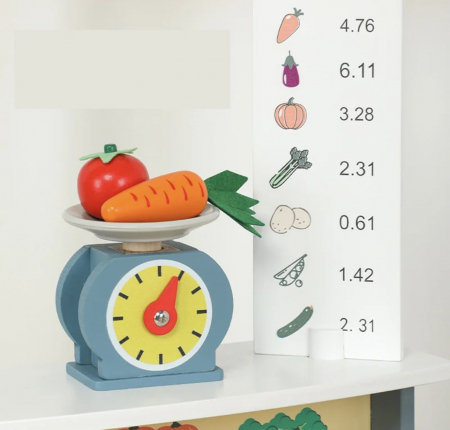 Stand de piata/taraba de legume din lemn pentru jocuri de rol [5]
