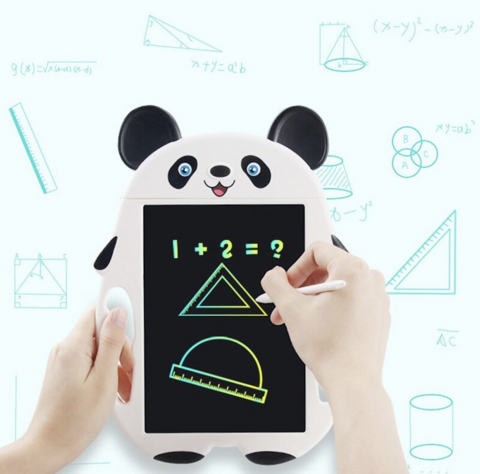 Jucarii Copii - Tableta scris-desen LCD Buton stergere Panda