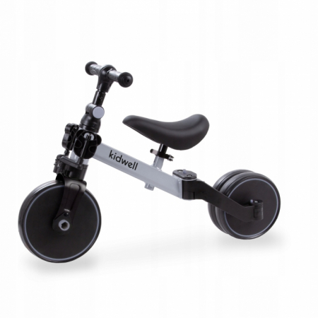 Vehicule cu Pedale - Tricicleta cu pedale 3 in 1 Kidwell Pico Cool Gray