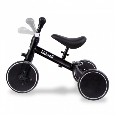 Tricicleta cu pedale 3 in 1 Kidwell Pico Total Black [2]