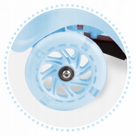 Trotineta cu roti cu LED Ricokids Piko 765003 - Albastru [4]