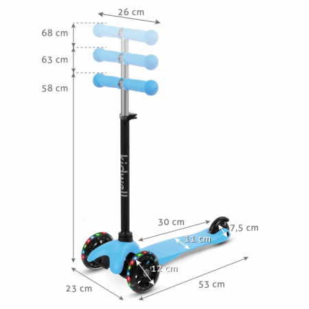Trotineta Kidwell UNO – Blue [9]