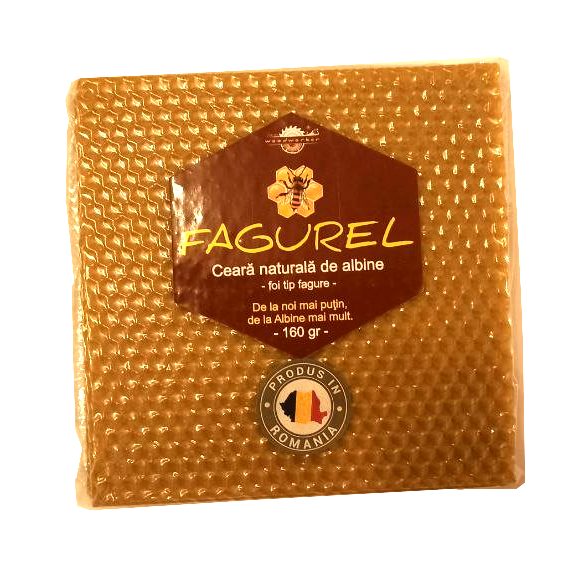 Ceară naturală de albine - FĂGUREL - 160 gr [3]