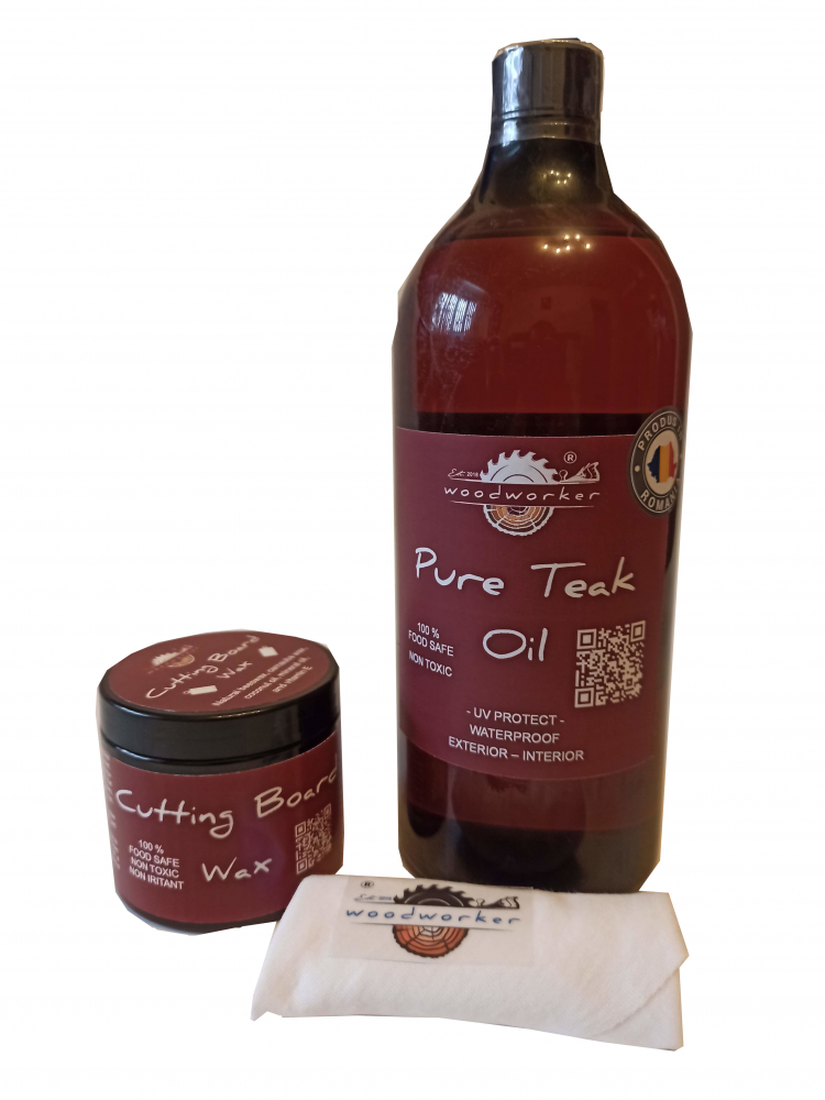 Mix’N Match Pure Teak Oil & Cutting Board Wax [1]
