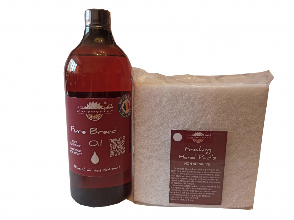 Prep’N'Shine-Pure Breed Oil & Hand Pad’s Non Abraziv alb [1]