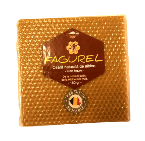 Ceară naturală de albine - FĂGUREL - 160 gr [2]