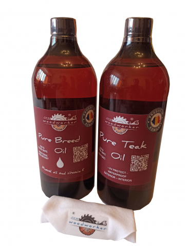 Dual Pack - Dual Pack Pure Breed Oil, Pure Teak Oil