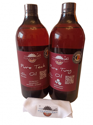 Dual Pack - Dual Pack  Pure Tung Oil, Pure Teak Oil