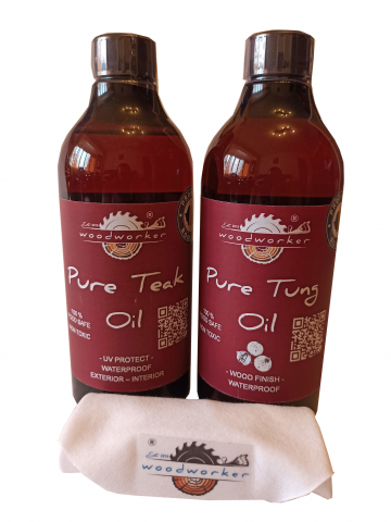 Dual Pack - Dual Pack  Pure Tung Oil, Pure Teak Oil