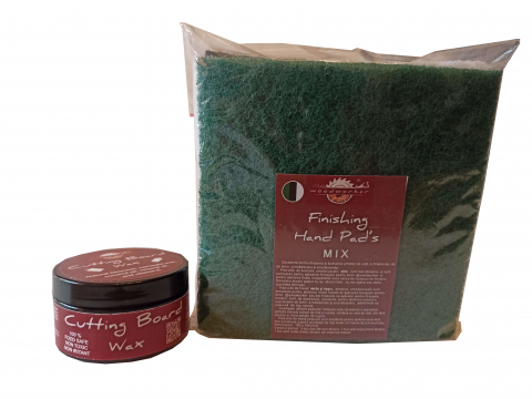 Prep'N'Shine - Prep'N'Shine-Cutting Board Wax & Hand Pad’s Mix