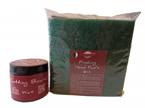 Prep'N'Shine - Prep'N'Shine-Cutting Board Wax & Hand Pad’s Mix