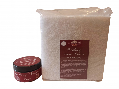 Prep'N'Shine - Prep'N'Shine-Cutting Board Wax & Hand Pad’s Non Abrasive