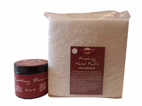 Prep'N'Shine - Prep'N'Shine-Cutting Board Wax& Hand Pad’s Non Abrasive