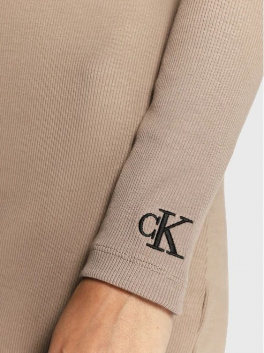 Rochie tricot Calvin Klein, Bej [4]