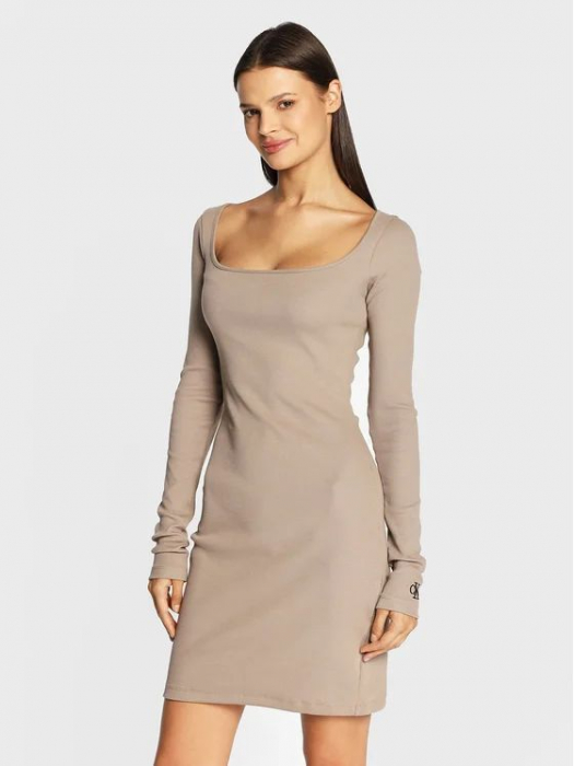 Rochie tricot Calvin Klein, Bej [1]