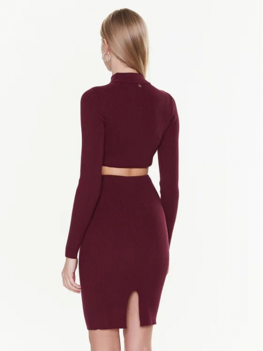 Rochie tricot Guess, Bordo [2]