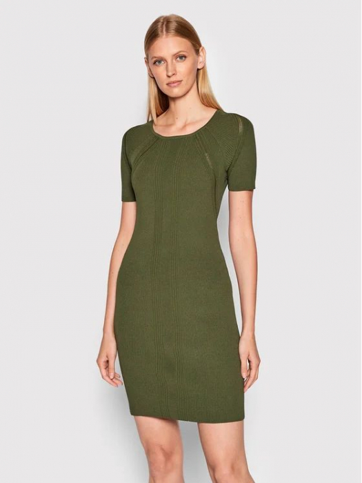 Rochie tricot Polo, olive [1]