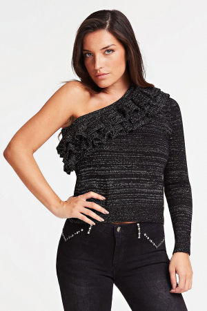 Bluză/Hanorac - Bluză Guess, neagră