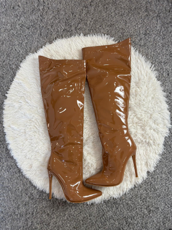 ÎNCĂLȚĂMINTE - Cizme nude, MISSPAP