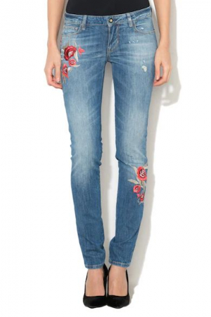 Jeans - Jeans Guess, albastru deschis