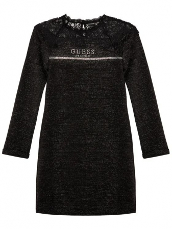Rochii - Rochie Guess , neagră cu sclipici