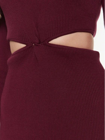 Rochie tricot Guess, Bordo [2]