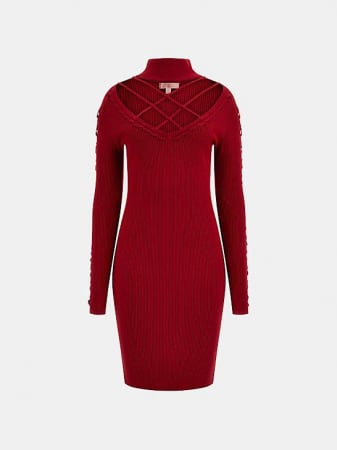 Rochii - Rochie tricot Guess , roșie