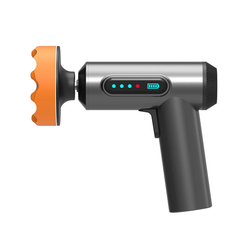 Întreținere & Cosmetică Auto - Masina de Polisat Auto Portabila, 3 Discuri Polish + 3 Discuri Polish CADOU, Rezistent la uzura, Port de incarcare USB, Sistem de racire cu aer, 1300 RPM, 7.4V, 2x2000mAh, Negru/Gri, WOZARO