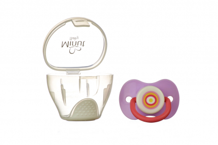 Alimentatie bebe - Suzeta Minut Baby 0+ si cutie pentru sterilizare, diverse culori