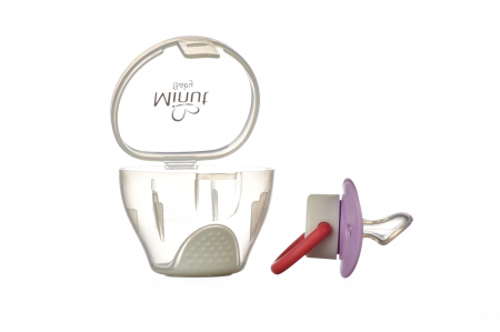 Suzeta Minut Baby 0+ si cutie pentru sterilizare, diverse culori [1]