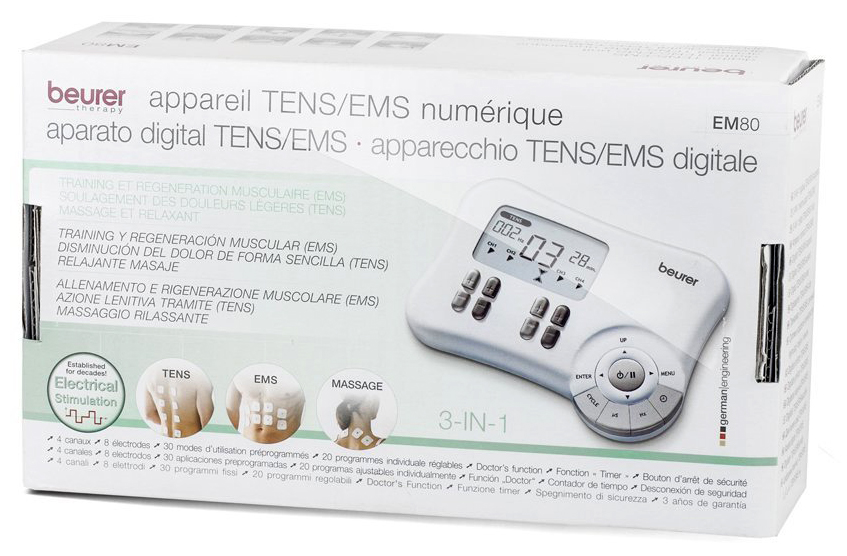 Aparat-electrostimulare-musculara-TENS-EMS-Beurer-EM80-cutie