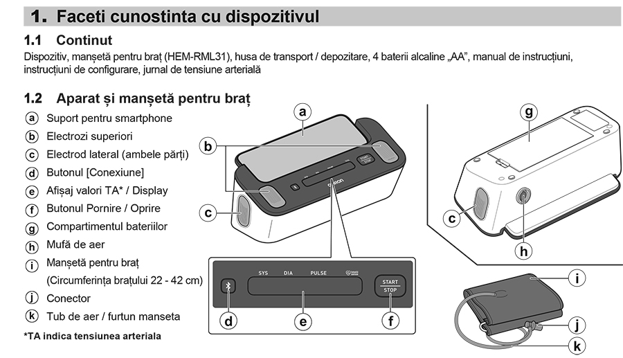 OMRON-COMPLETE-TENSIOMETRU-electronic-prezentare