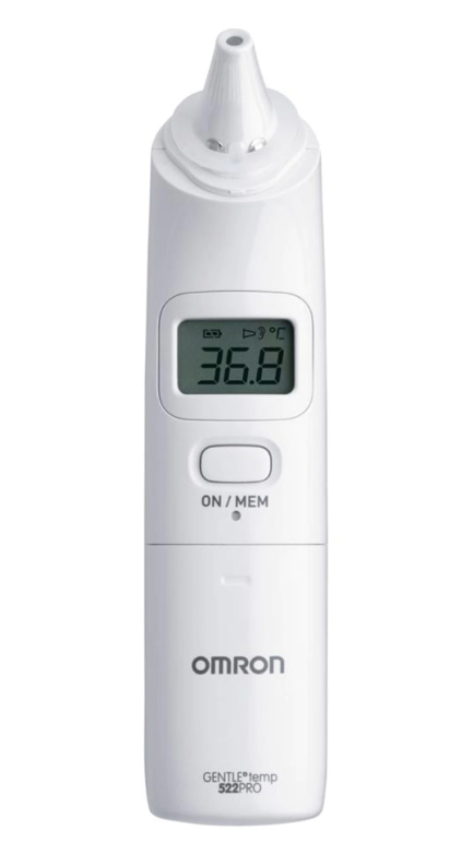 Omron-Gentle-Temp-522-PRO-Termometru-profesional-ureche-raze-infrarosii-detaliu