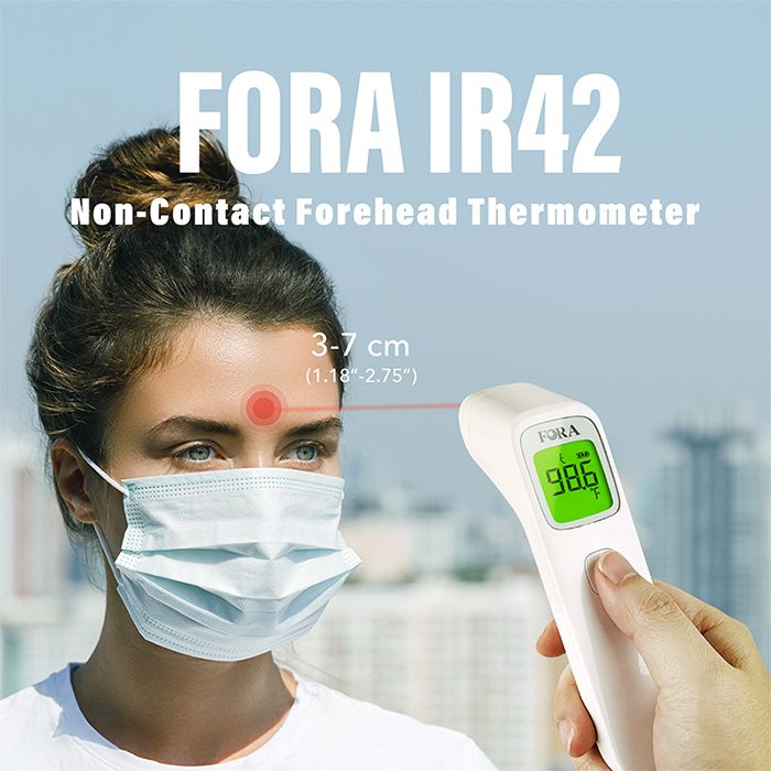 Termometru-non-contact-Fora-IR42-validat-clinic