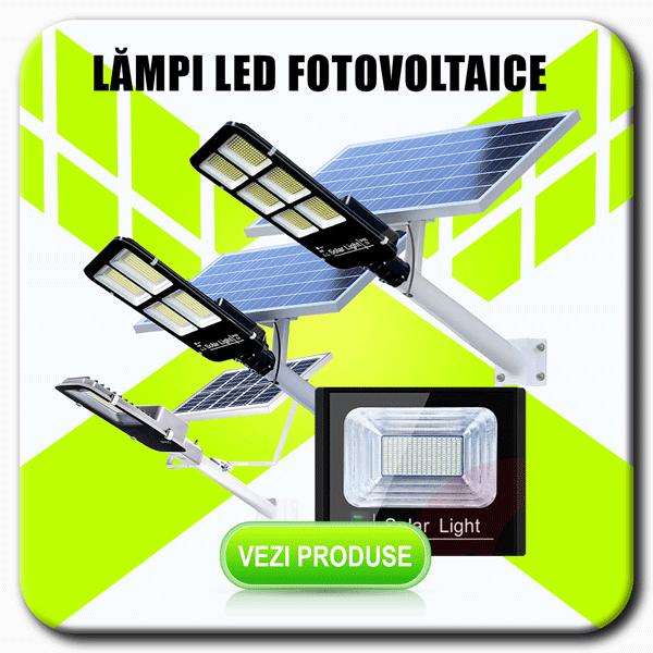 Lampi LED Fotovoltaice