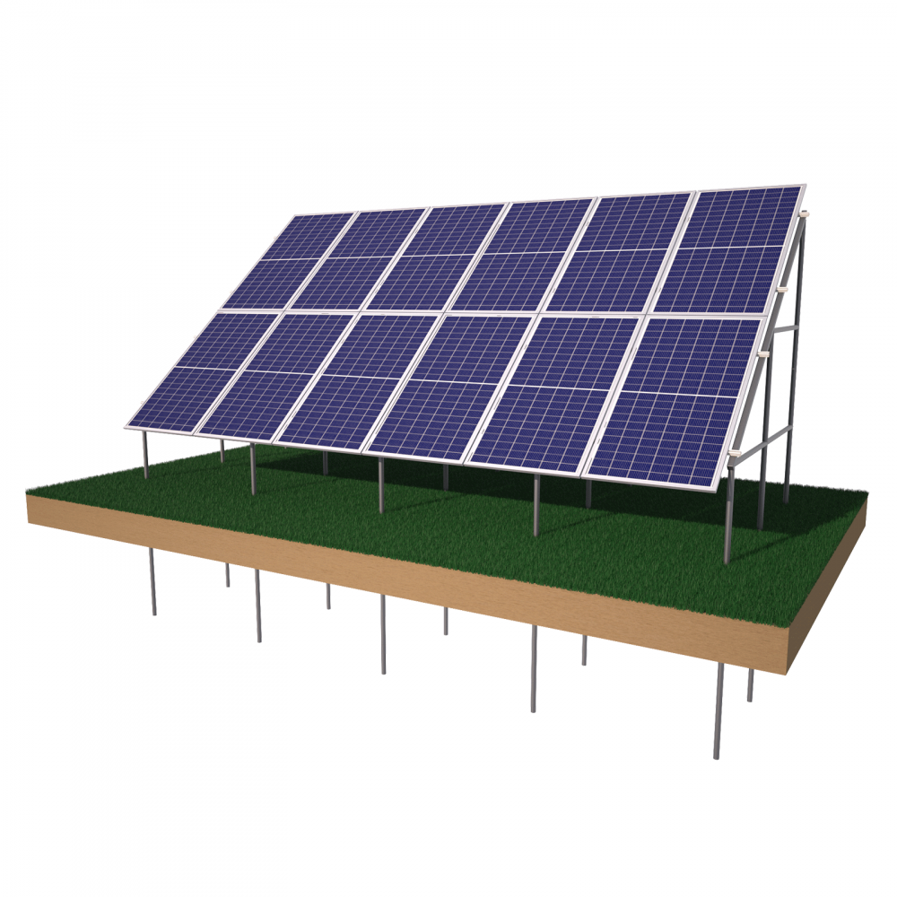 Kit Complet Sistem Fotovoltaic 1MW On-Grid TRIFAZAT, cu Montaj, Invertor INVT si 1820 panouri fotovoltaice Austrian Solar, 550W [3]